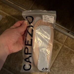Capezio Dance Slippers in Soft Beige